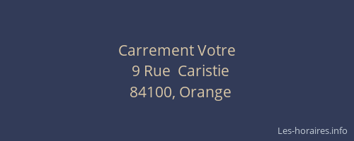 Carrement Votre
