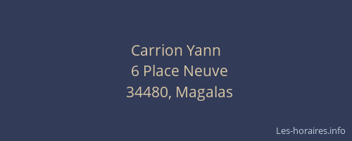 Carrion Yann