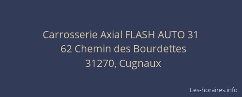 Carrosserie Axial FLASH AUTO 31