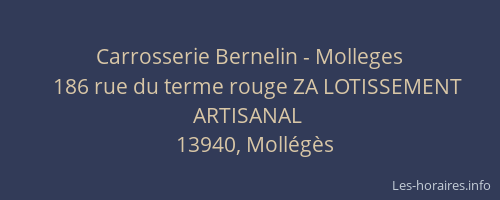 Carrosserie Bernelin - Molleges