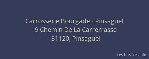 Carrosserie Bourgade - Pinsaguel