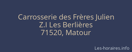 Carrosserie des Frères Julien