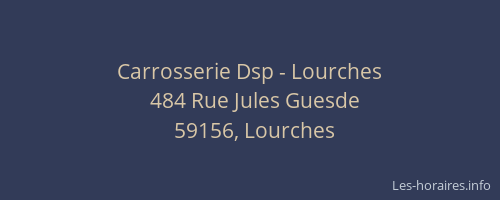 Carrosserie Dsp - Lourches