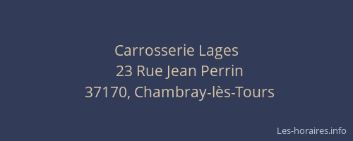 Carrosserie Lages
