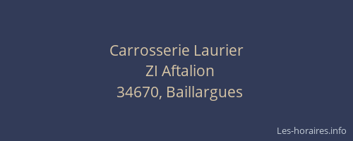 Carrosserie Laurier