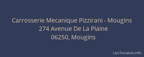 Carrosserie Mecanique Pizzirani - Mougins