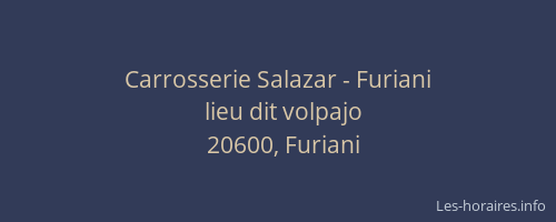 Carrosserie Salazar - Furiani