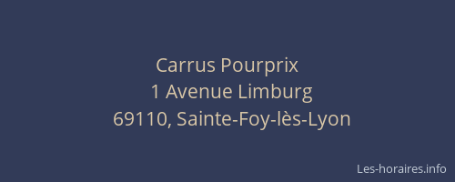 Carrus Pourprix