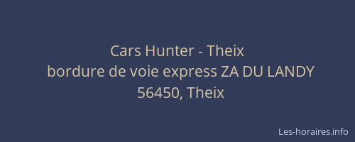 Cars Hunter - Theix