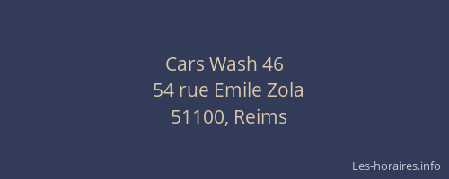 Cars Wash 46