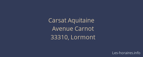 Carsat Aquitaine