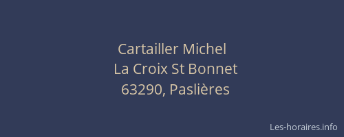 Cartailler Michel
