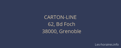 CARTON-LINE