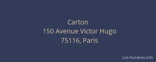 Carton
