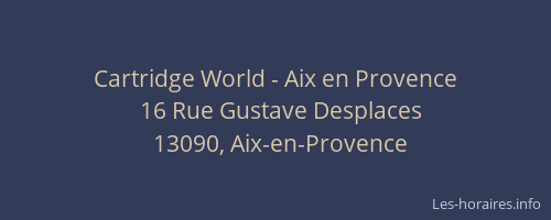 Cartridge World - Aix en Provence