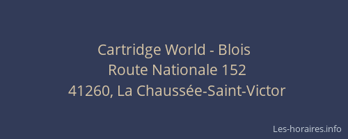 Cartridge World - Blois