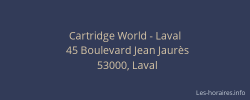 Cartridge World - Laval