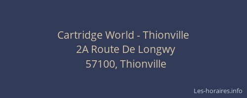 Cartridge World - Thionville