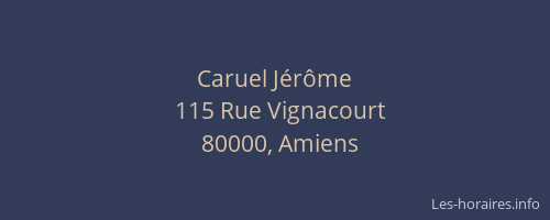 Caruel Jérôme