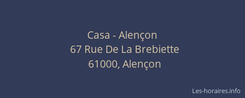 Casa - Alençon