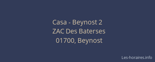 Casa - Beynost 2