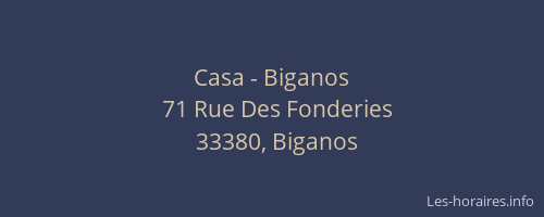 Casa - Biganos