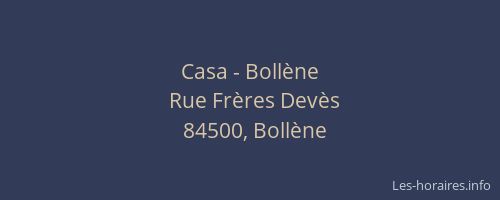 Casa - Bollène