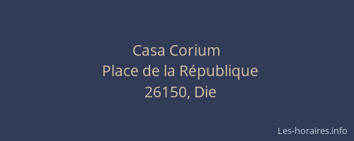 Casa Corium