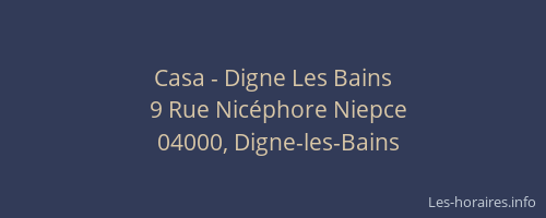Casa - Digne Les Bains
