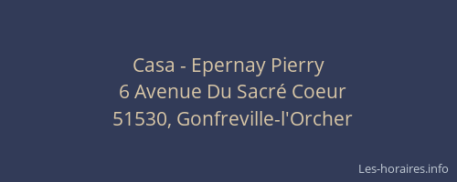 Casa - Epernay Pierry