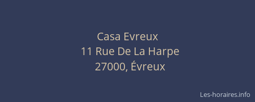 Casa Evreux