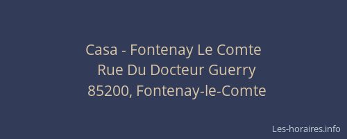 Casa - Fontenay Le Comte