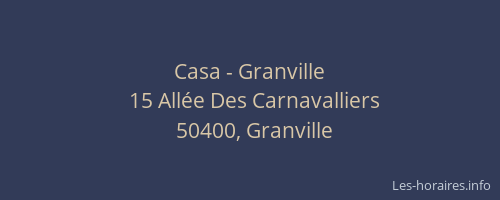 Casa - Granville