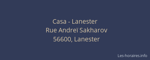 Casa - Lanester