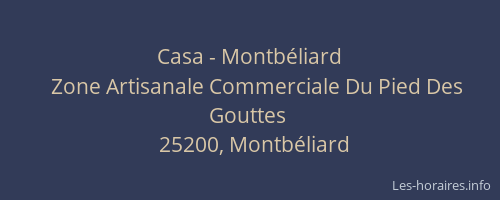 Casa - Montbéliard