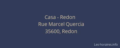 Casa - Redon