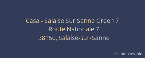 Casa - Salaise Sur Sanne Green 7