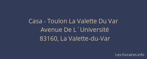 Casa - Toulon La Valette Du Var