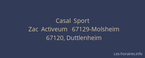 Casal  Sport