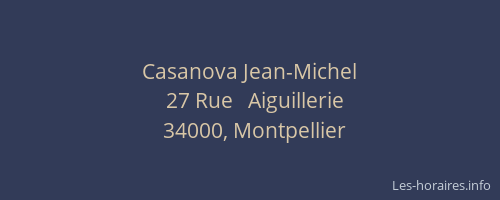 Casanova Jean-Michel