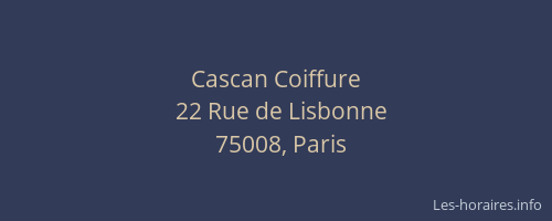Cascan Coiffure