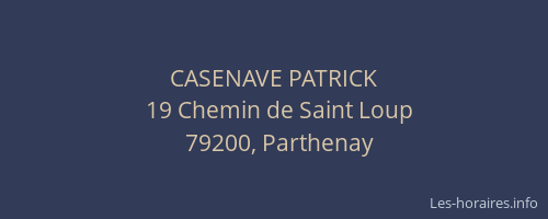 CASENAVE PATRICK