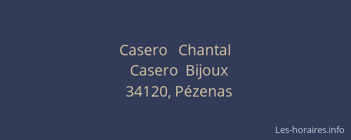 Casero   Chantal