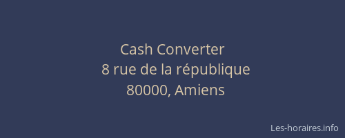 Cash Converter