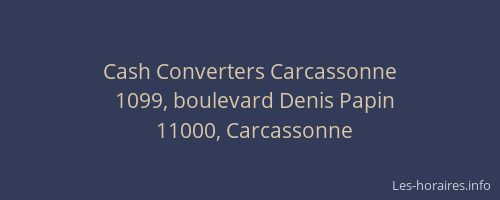Cash Converters Carcassonne