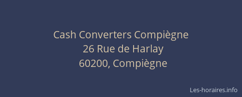 Cash Converters Compiègne
