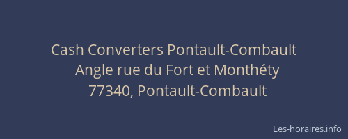 Cash Converters Pontault-Combault