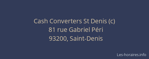 Cash Converters St Denis (c)
