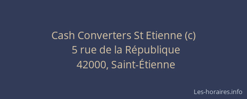 Cash Converters St Etienne (c)