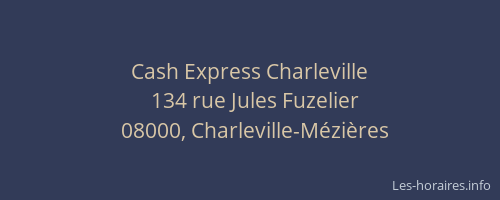 Cash Express Charleville
